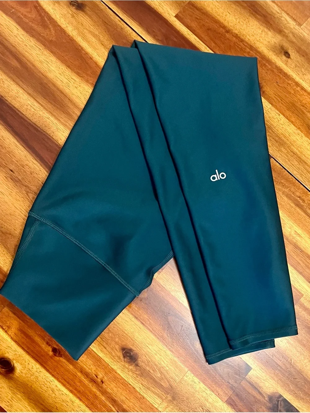 ALO Yoga Deep Teal High-Rise Leggings